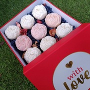 Świece sojowe dekoracyjne zestaw na prezent 9 szt LOVE BOX