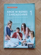 Krok w Biznes i Zarządzanie 1 Podręcznik Szkoła średnia