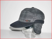 PREMIUM czapka z daszkiem klapki SALON Scandinavia 58 WEŁNA + stetson