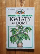 książka "Kwiaty w domu" Dorota Metera 