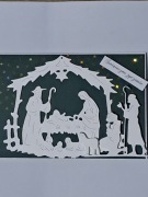 Kartka Bożonarodzeniowa, ręcznie robiona