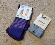 Rajstopy dziecięce 2 pary rozm. 128/134