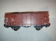 Dwuosiowy wagon kryty na drobnicę Roco H0 Idealny!