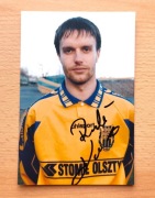 Autograf Rafał Kaczmarczyk POLSKA Stomil Olsztyn Widzew Łódź Górnik Zabrze