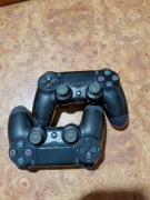 2 pady PS4 oryginał plus zamiennik stan nieznany komplet 59 zł