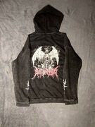 Bluza Rozpinana z Efektem Sprania rap opium y2k drip affliction autumn fall