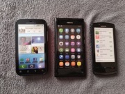 Nokia N9, Nokia 700, Motorola -atrapy