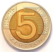 5 zł złotych 1994 r. - ładna 