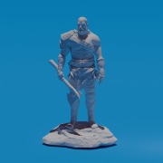 Figurka Kratosa z God of War
