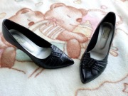 Nowe eleganckie polskie buty na obcasie Claudio Dessi 39 szpilki