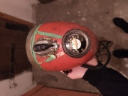 WSK 125 Gil garbuska lampa reflektor przód przedni