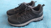 BUTY TREKKINGOWE MĘSKIE GO ACTIVE ROZMIAR 42 CZARNE SPORTOWE ROBOCZE