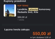 Landkite, Latawiec komorowy Redsails 5m2, Kite