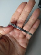 Bransoletka Rytosztuka srebrna vintage 