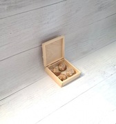 Pudełko ozdobne Muszle muszelki do domu salonu 5 el