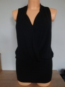 S. Oliwer Czarna mini sukienka plażowa rozm.34