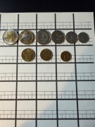 1,2,5,10,20,50 gr,1,2,5 zł z 2008r./komplet 9 szt./