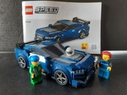 Lego 76920 Speed Champions Ford Mustang Dark Horse + Extra Mechanik
