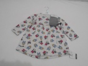 * GEORGE * SUKIENKA DRESOWA+RAJSTOPKI 9-12 m