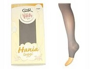 Legginsy getry Gatta Hania leggi  z zakrytą piętą szare Rozm. 152-158