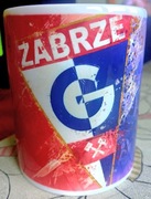 Nowy kubek Ceramiczny Górnik Zabrze prezent dla kibica piłki nożnej 