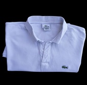 LACOSTE oryginalna biała koszulka polo rozmiar M  . 