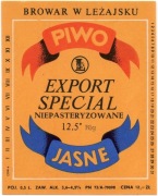 etykieta piwna - browar Leżajsk