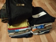 Paczka ciuchów dla chłopca róż 122-128 6-7lat 20sz