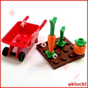 LEGO 98288c03 33172c01 33291 3031 3626 TACZKA PŁYTKA MARCHEW DYNIA