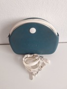 O bag obag moon light ml moonlight ottanio turkus z kremowymi dodatkami