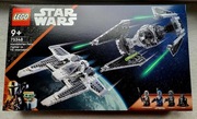 Lego Star Wars 75348 Mandaloriański myśliwiec Fang Fighter TIE Interceptor