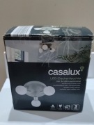 Lampa Sufitowa LED Casalux – 3 punkty świetlne, nikiel mat
