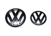 VW Golf VI MK6 emblemat czarny przód i tył logo znaczek
