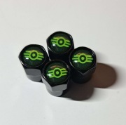 Nakrętki na Wentyle Samochodowe Fallout Vault-Tec Logo (4 szt.) 