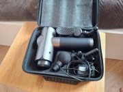 Pistolet do masażu 20 trybów LCD 6 końcówek masażer