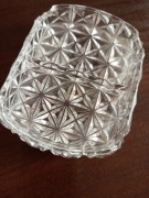 Popielniczka kryształowa PRL 