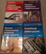 Książki elektryczne, instalacje elektryczne montaż  pomiary elektryczne itp