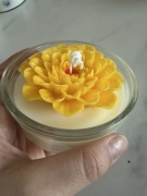 Świeczka z aromatem Słodkiej pomarańczy. Sojowa, ręcznie robiona