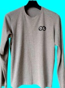 Escada męska bawełniana koszulka z rękawem M L 100%bawełna longsleeve