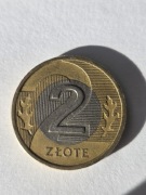 Moneta 2 zł 1994 - rzadki rocznik - stan obiegowy
