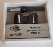Mikrofon dynamiczny stereo MDU-24 Tonsil Unitra