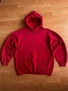 Vintage lata 90. Nike Center Swoosh Bluza z kapturem Wiśnia Apple