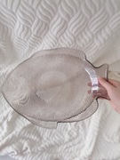 Plastikowy talerz w kształcie ryby 39cm na 29cm