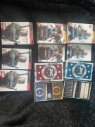 Wiedźmin kolekcja premium 4 talie gwinta(2 nowe)soundtrack, gra + 8 ksiąg 