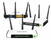 TP-LINK TLWR1043ND Router N 300M, 3 anteny