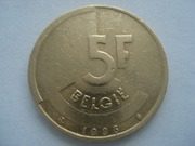 Belgia 5 franków 1986