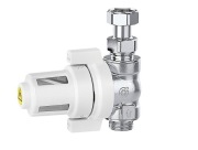 Caleffi XS - urządzenie filtrujące z magnesem do montażu pod kotłem G 3/4" 