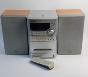 Miniwieża SONY HCD-NEZ3  , CD ,Radio , Magnetofon , Audio IN , pilot
