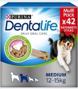 DENTALIFE Medium przysmaki do żucia dla średnich psów 12-25kg wielopak 42sz