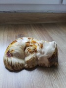 Kotek ceramiczny; figurka ceramiczna